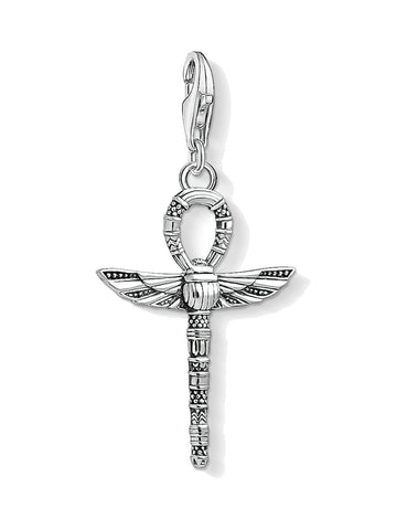 Cross of Life Ankh with Scarab Charm Pendant | Thomas Sabo - Tricia's Gems