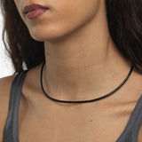 Leather Necklace Black | Trollbeads - Tricia's Gems