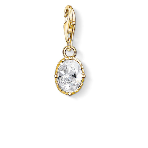 Charm Pendant White Stone | Thomas Sabo - Tricia's Gems