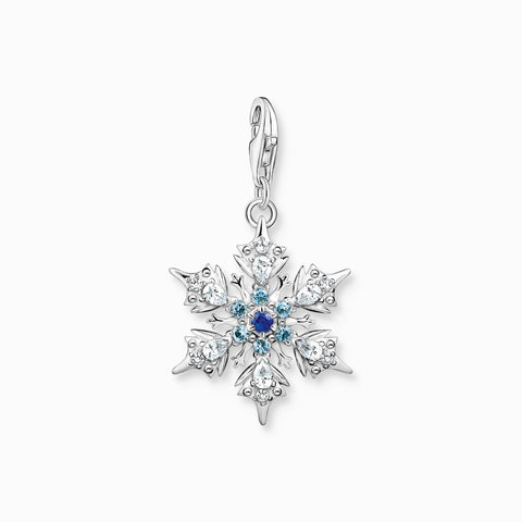 Charm Pendant Snowflake Blue Stones | Thomas Sabo - Tricia's Gems