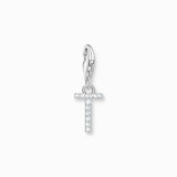 Charm Pendant Letters White Stones Silver | Thomas Sabo - Tricia's Gems