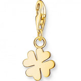 Charm Pendant Cloverleaf Gold Plated | Thomas Sabo - Tricia's Gems