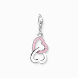 Charm Pendant Pink Heart Silver | Thomas Sabo - Tricia's Gems