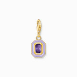 Charm Pendant Octagon Violet | Thomas Sabo - Tricia's Gems