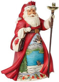 Enesco Jim Shore Heartwood Creek Santas Around The World Canadian Figurine