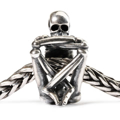 Skeleton Spirit Bead Sterling Silver | Trollbeads | Tricia's Gems