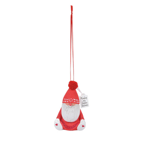 Minding My Gnome Business Ornament | Snowpinions