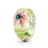 Pink Flower Bead | Trollbeads - Tricia's Gems