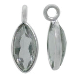 Silver Gemstone Charms | Permanent Jewelry - Tricia's Gems