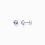 Ear Studs With Alien Detailing and Cold Enamel Silver | Thomas Sabo - Tricia's Gems