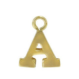 Letter Charms For Permanent Bracelets 14kt Gold Filled - Tricia's Gems