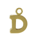 Letter Charms For Permanent Bracelets 14kt Gold Filled - Tricia's Gems