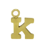 Letter Charms For Permanent Bracelets 14kt Gold Filled - Tricia's Gems