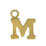 Letter Charms For Permanent Bracelets 14kt Gold Filled - Tricia's Gems