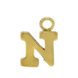 Letter Charms For Permanent Bracelets 14kt Gold Filled - Tricia's Gems