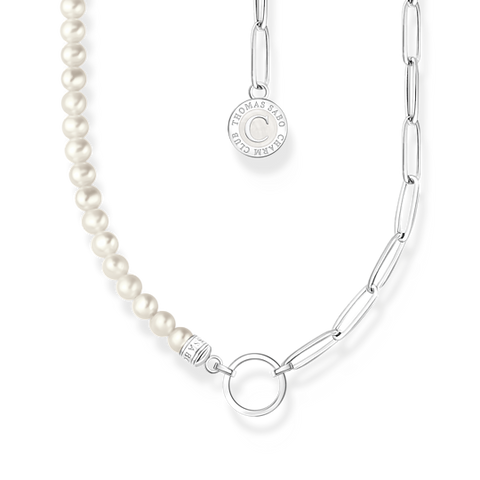 Pearl necklace: freshwater pearls, silver – THOMAS SABO