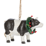 Folk Art Farm Animal Ornaments