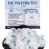 Yuletide Yeti Charms in a Basket