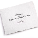 Dagger Symbol Charm | Pyrrha