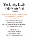 The Lucky Little Halloween Cat Charms