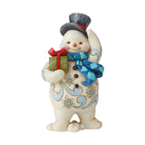 Snowman Pint Sized Figurine | Jim Shore Heartwood Creek - Tricia's Gems