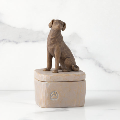 Love my Dog (dark) Keepsake Box | Willow Tree