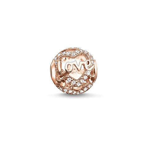 Rose Gold Love Karma Bead | Thomas Sabo - Tricia's Gems