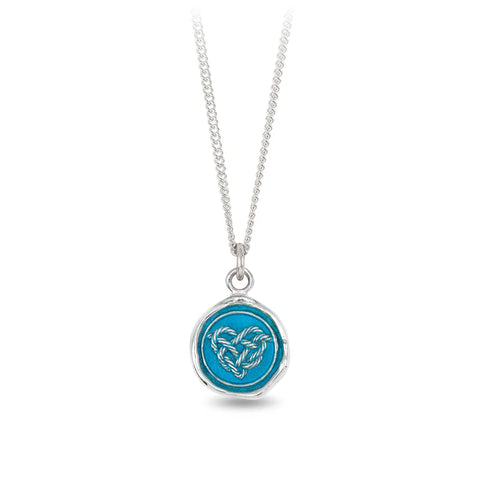 Love Knot Talisman - Capri Blue | Pyrrha