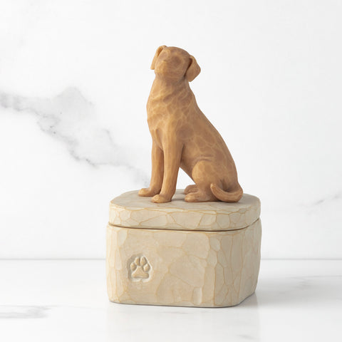 Love My Dog (Golden) Keepsake Box | Willow Tree