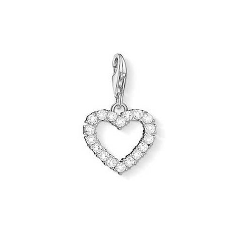 Charm Pendant Zirconia Heart | Thomas Sabo - Tricia's Gems