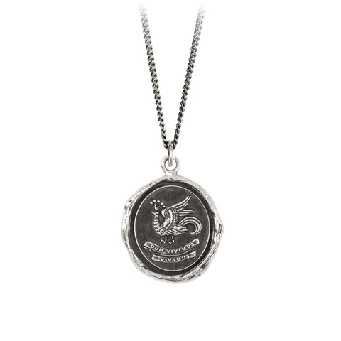 While We Live Let Us Live Talisman Pendant RETIRED | Pyrrha