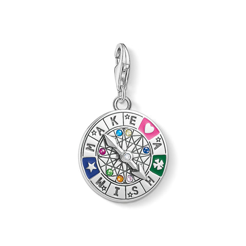 Charm Pendant Wheel of Fortune Make a Wish | Thomas Sabo - Tricia's Gems