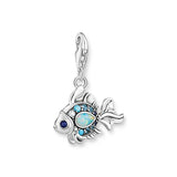 Charm Pendant Fish With Blue Stones Silver | Thomas Sabo - Tricia's Gems