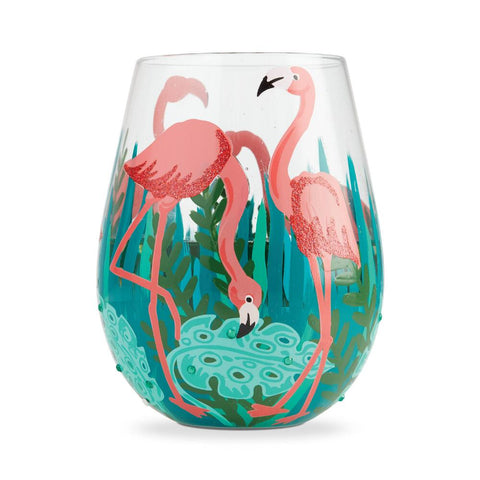 Stemless Fancy Flamingo | Lolita - Tricia's Gems