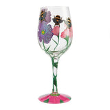 Wine Glass My Drinking Garden | Lolita - Tricia's Gems