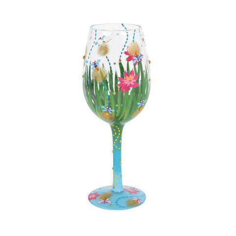 Wine Glass Firefly | Lolita - Tricia's Gems