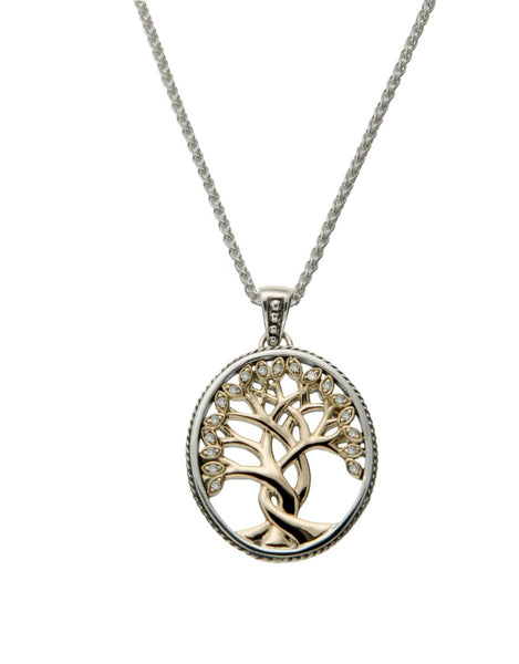 Tree of Life with 18 Diamond Pendant | Keith Jack | Tricia's Gems